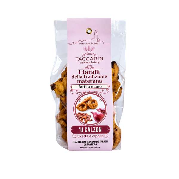 Taralli uvetta e cipolla