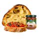 Pane di Matera & Condibruschetta pomodoro e formaggio